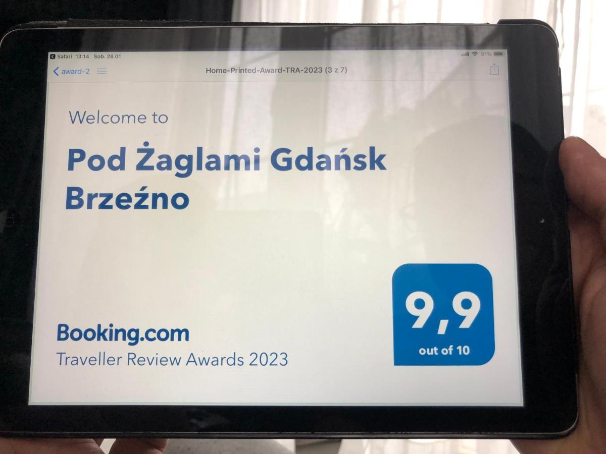 Appartement Pod Zaglami Gdansk Brzezno Extérieur photo